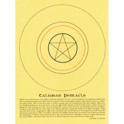 Talisman Pentacle Pagan Poster